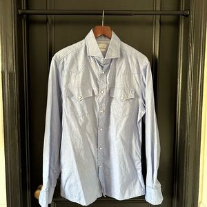 Brunello Cucinelli Men’s Western Shirt